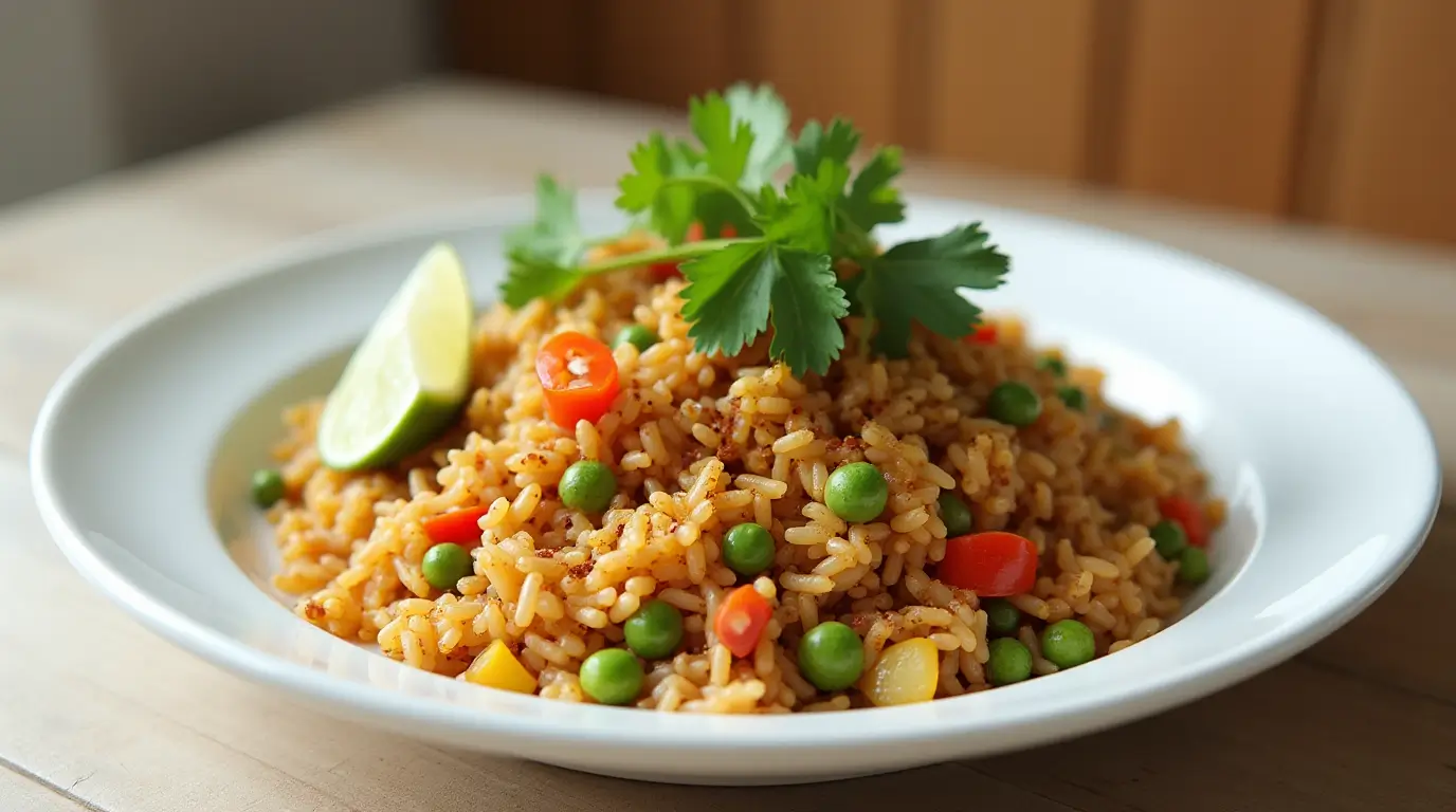 mexican rice with brown rice