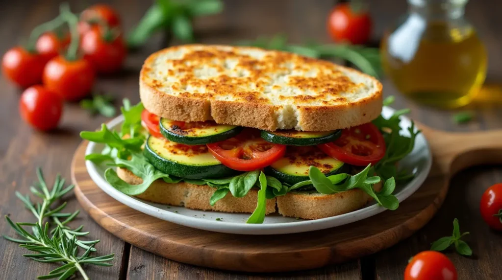 focaccia bread sandwich