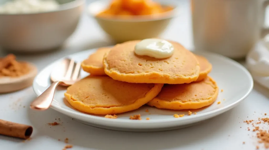 Sweet Potato Pancakes for Baby