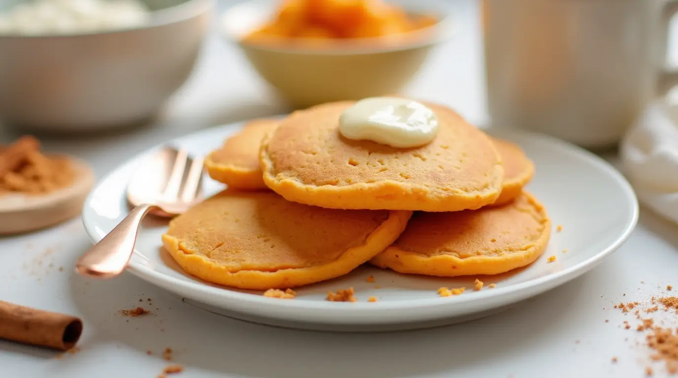 Sweet Potato Pancakes for Baby
